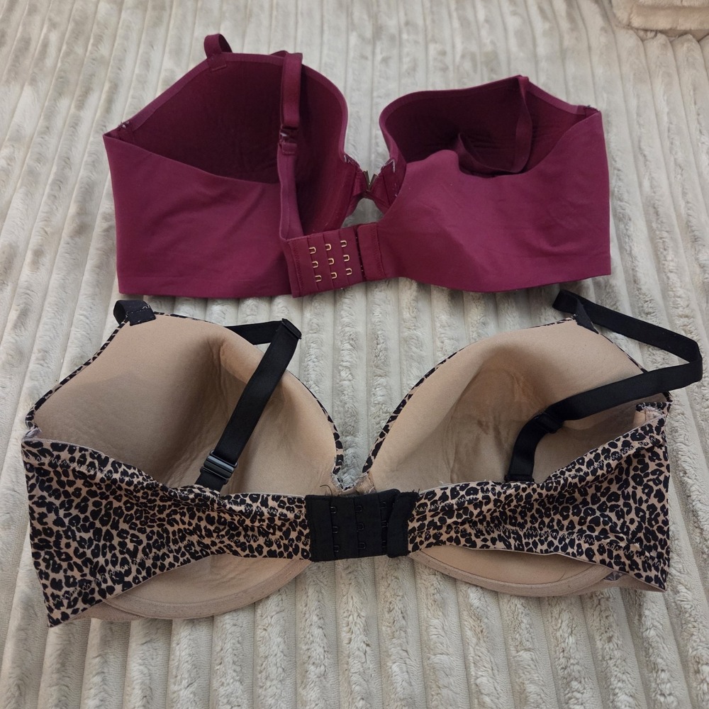 Lot Of 2 Womens Victoria Secret Bra DD No Size Tag - Picture 2 of 12
